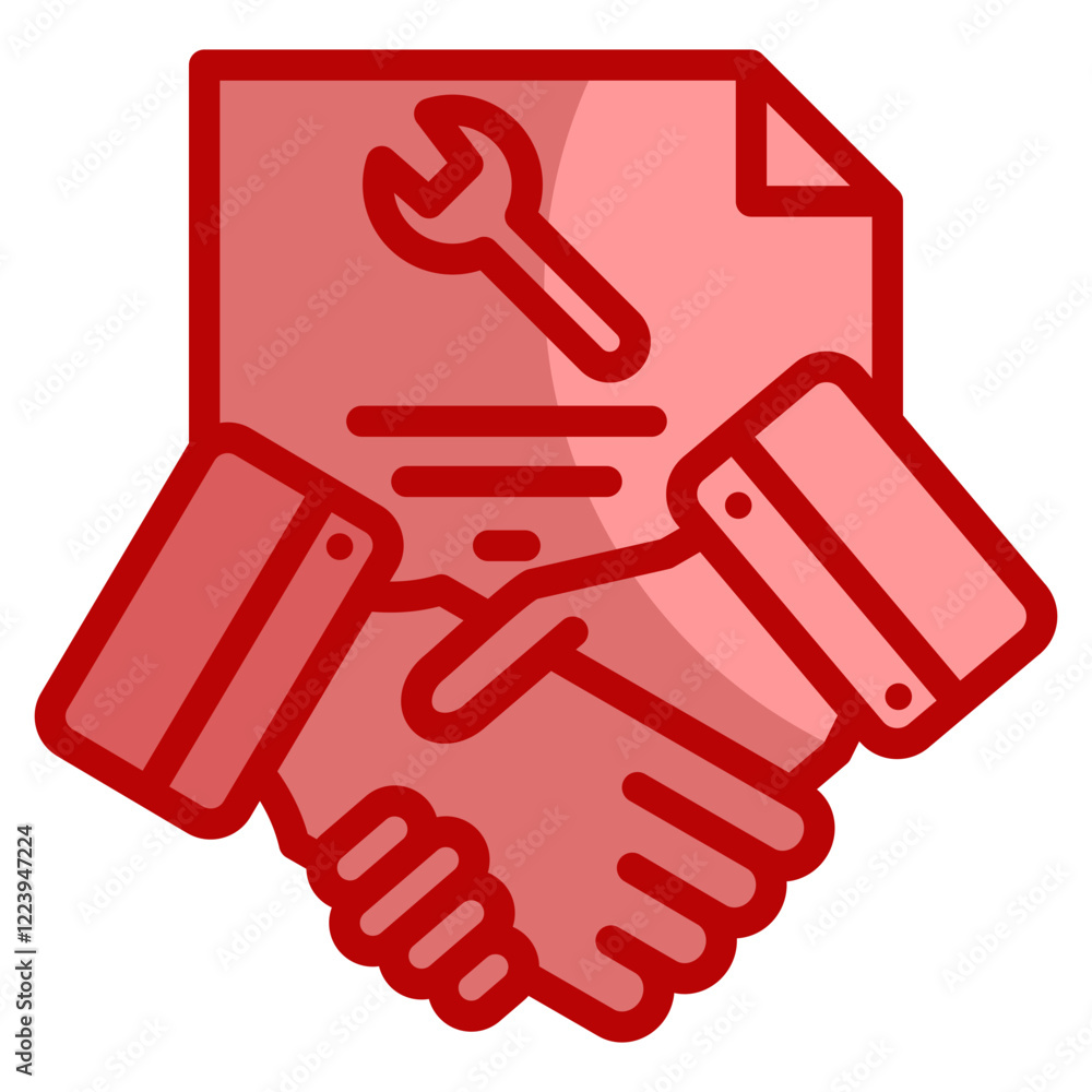 Service Agreement Icon Element For Design Service Agreement Icon Element For Design