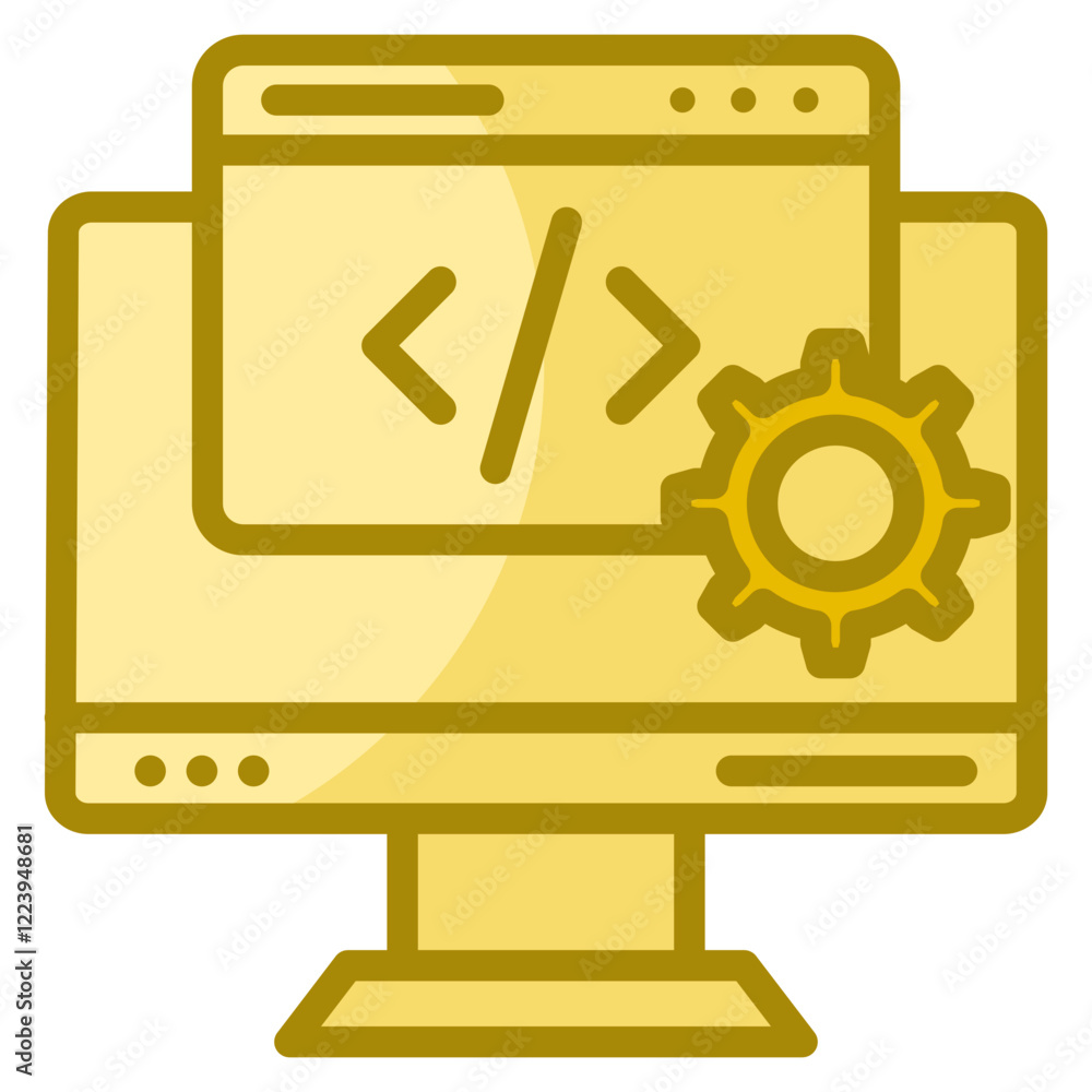 Web Development Icon Element For Design Web Development Icon Element For Design