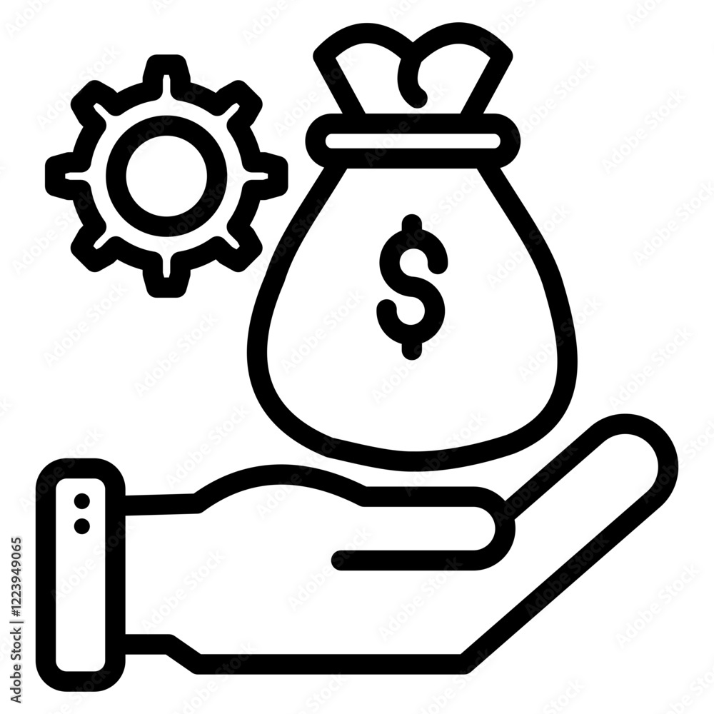 Payroll Management Icon Element For Design Payroll Management Icon Element For Design