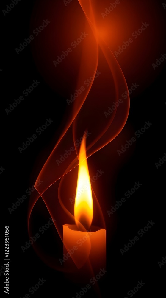 Ethereal Spiritual Vibe with Abstract Lines, Warm Candlelight and Mystical Lighting Ethereal Spiritual Vibe with Abstract Lines, Warm Candlelight and Mystical Lighting