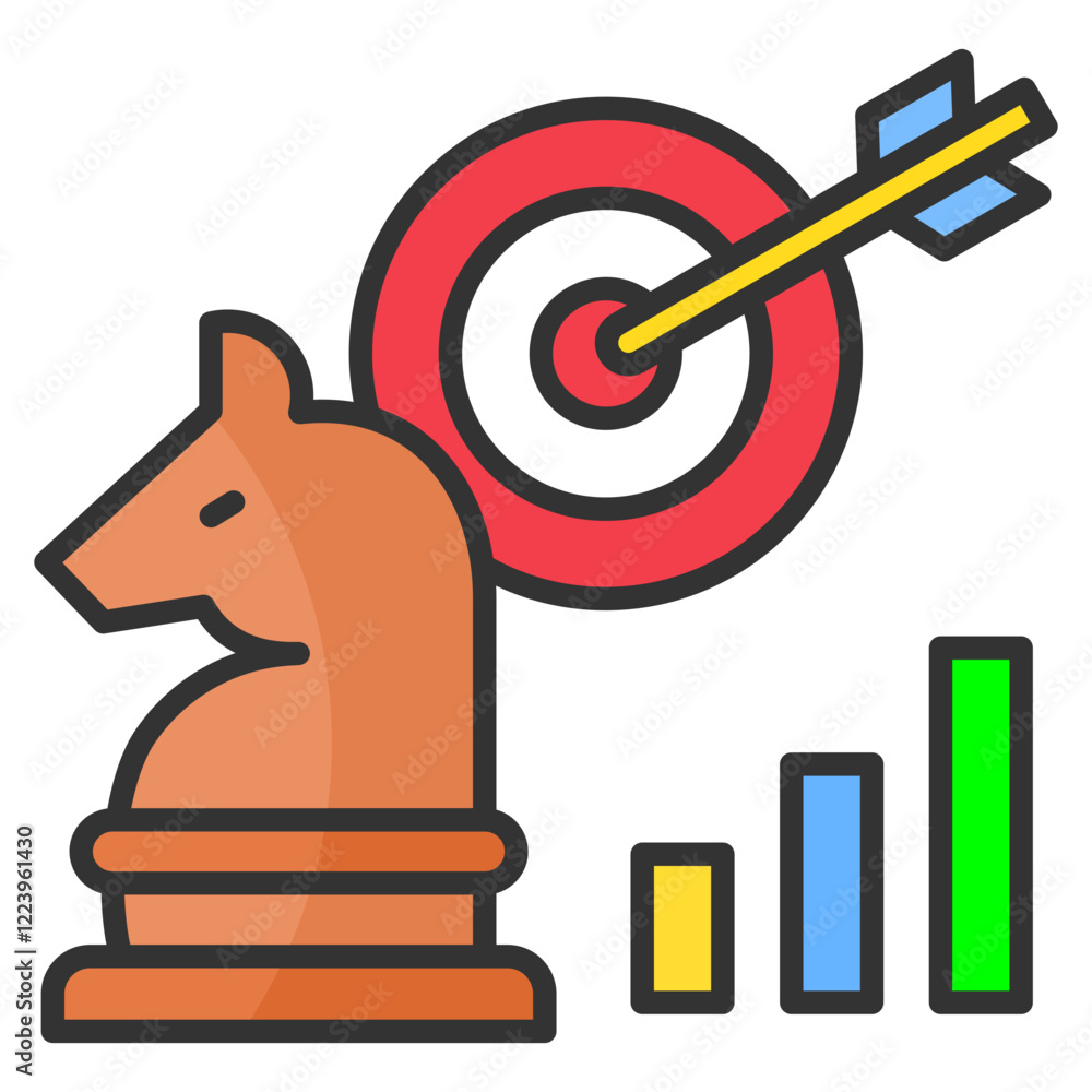 Strategic Icon Element For Design Strategic Icon Element For Design