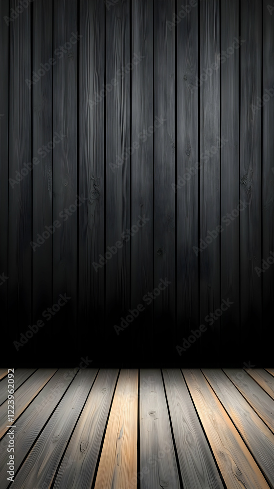 Dark wood floor, wall background (1) Dark wood floor, wall background (1)