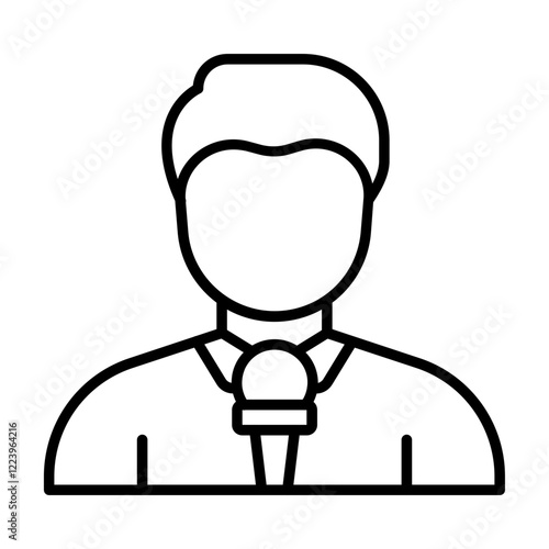 Journalist Icon