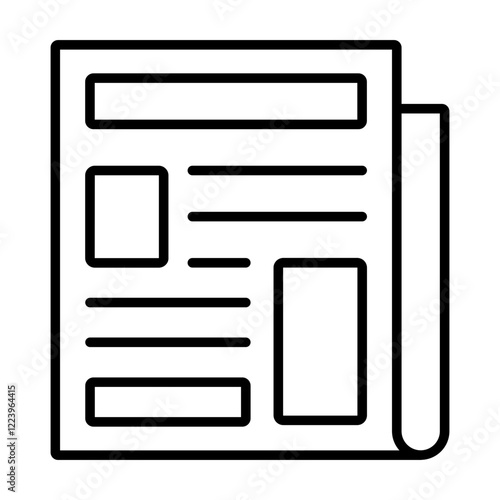 Newspaper Icon