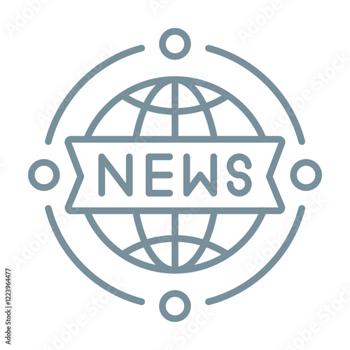 Worldwide News Icon
