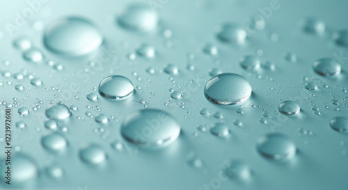 Wallpaper Mural drops of water, water, drop, rain, blue, drops, abstract, liquid, wet, macro, texture, bubble, aqua, droplet, surface, dew, clean, clear, bubbles, droplets, pattern, transparent, raindrop, closeup, we Torontodigital.ca