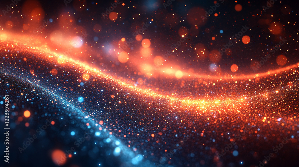 Swirling particles form a glowing sphere shape on a black and transparent background ideal for overlays in screen blending mode evoking energy motion and abstract futuristic vibes

