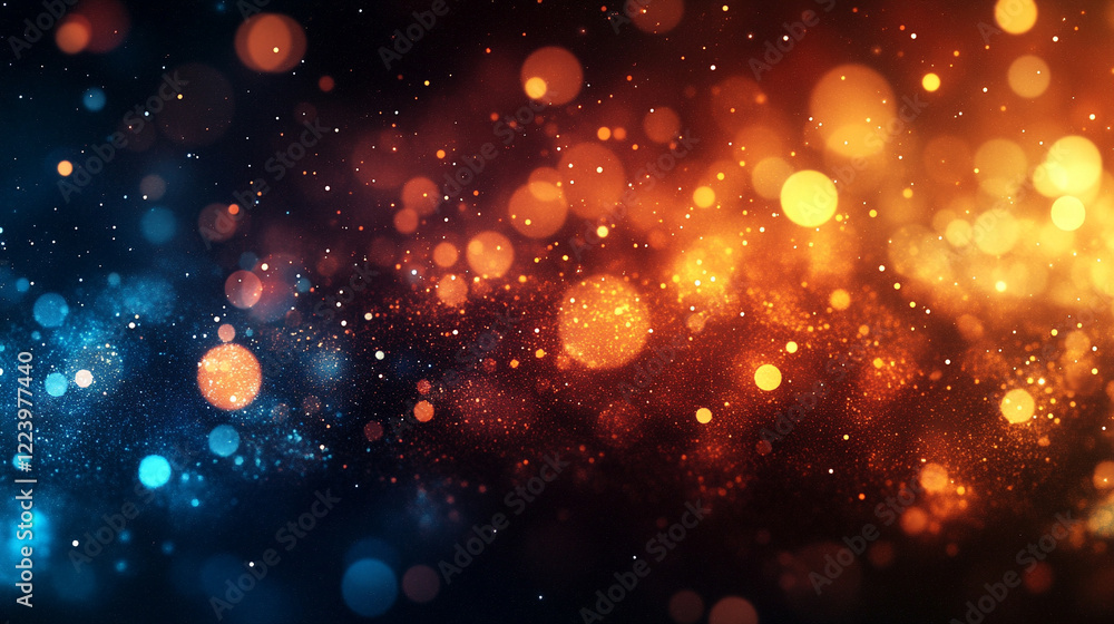 Obraz premium Minimalistic bright tone blurred abstract background symbolizing the expansion of the universe modern design vast empty space blank caption area evokes infinite potentiality and chaos