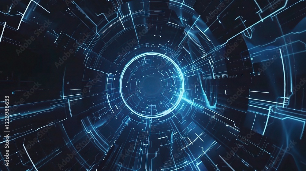 A captivating blue line - segment technology background. The orderly arranged blue line segments create a modern and technological atmosphere, suitable for various technology - related themes A captivating blue line - segment technology background. The orderly arranged blue line segments create a modern and technological atmosphere, suitable for various technology - related themes