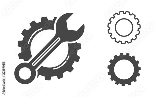 Mechanic Tool Vector icon design illustration Template