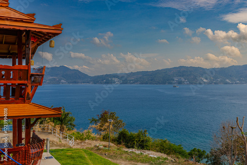 Wallpaper Mural Patong Beach phuket Thailand beautiful turquoise blue waters on the white sand and long tail boats used for tourist  Torontodigital.ca