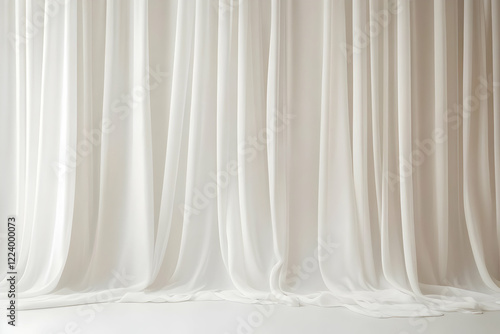 White curtains  room  background  photography backdrop