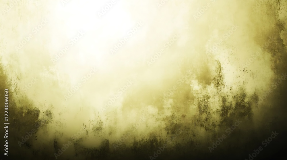 Abstract Olive Green Textured Background Image