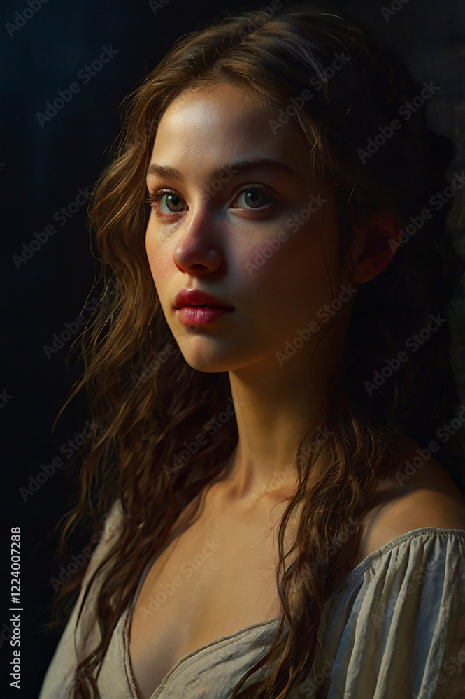 Fototapeta premium A beautiful woman