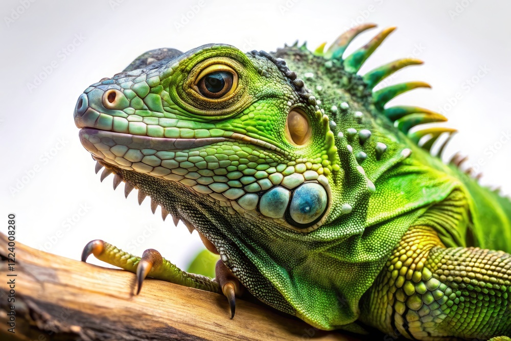 Green Iguana Close Up Portrait, Low Light Reptile Photography, Exotic Lizard, Wildlife Image Green Iguana Close Up Portrait, Low Light Reptile Photography, Exotic Lizard, Wildlife Image