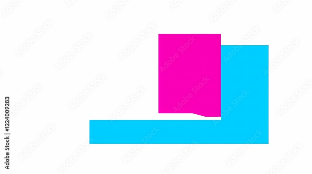 An abstract digital illustration using bold geometric shapes in a vibrant color scheme, primarily consisting of fuchsia, electric blue, and lime green, arranged asymmetrically, with a minimali.jpg An abstract digital illustration using bold geometric shapes in a vibrant color scheme, primarily consisting of fuchsia, electric blue, and lime green, arranged asymmetrically, with a minimali.jpg
