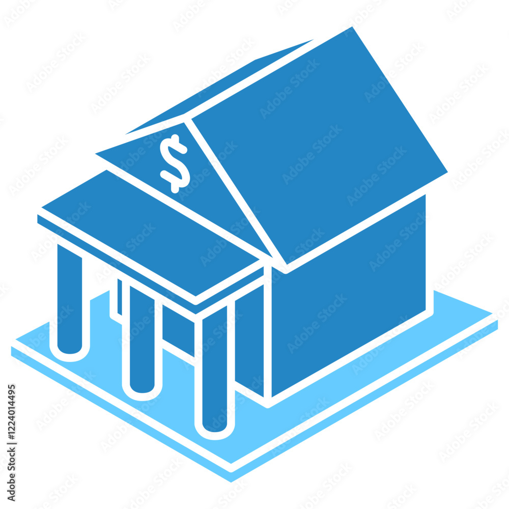 Banking dual tone isometric 3D color icon. use for modern concept, print, UI, UX kit, web and app development. Vector EPS 10, related to education, business, finance. Banking dual tone isometric 3D color icon. use for modern concept, print, UI, UX kit, web and app development. Vector EPS 10, related to education, business, finance.