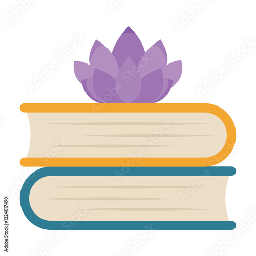 Holy book illustration