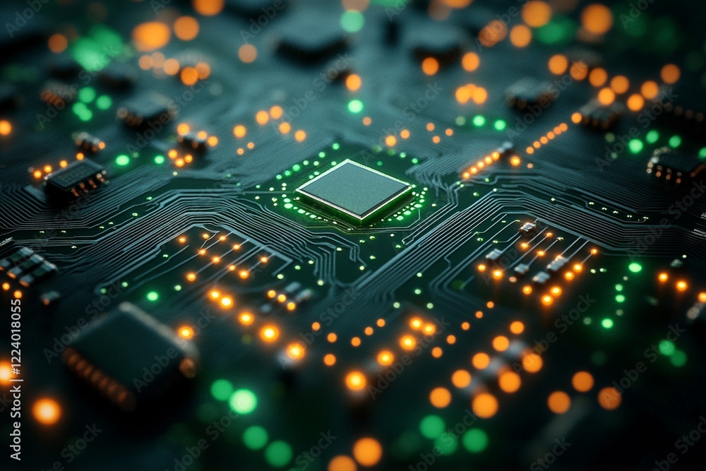 Obraz premium circuit board