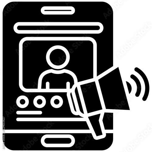 Social Media Marketing Icon