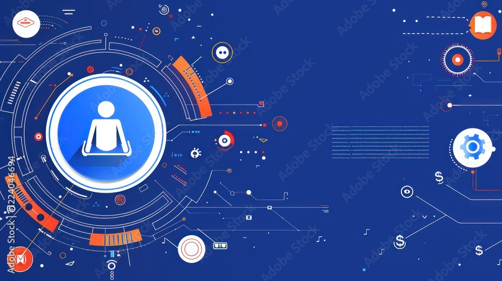 Obraz premium Digital Transformation: User-Centric Technology Solutions