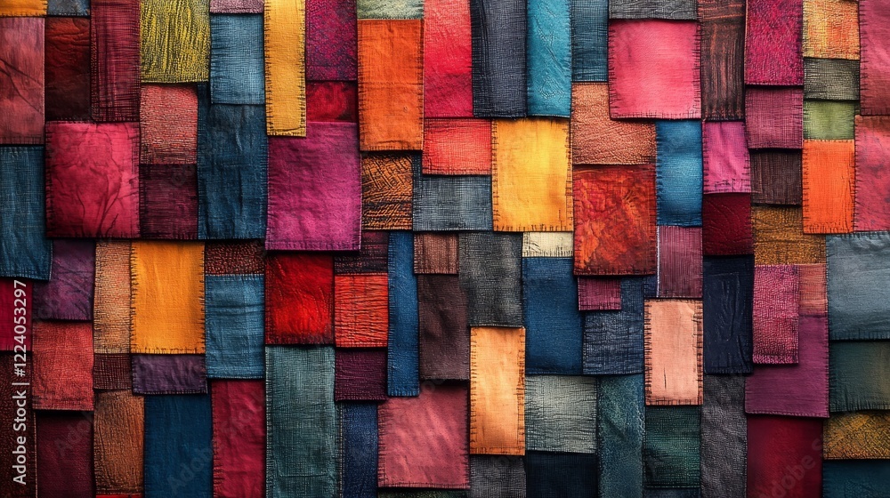 Abstract Art Colorful Quilts Abstract Art Colorful Quilts