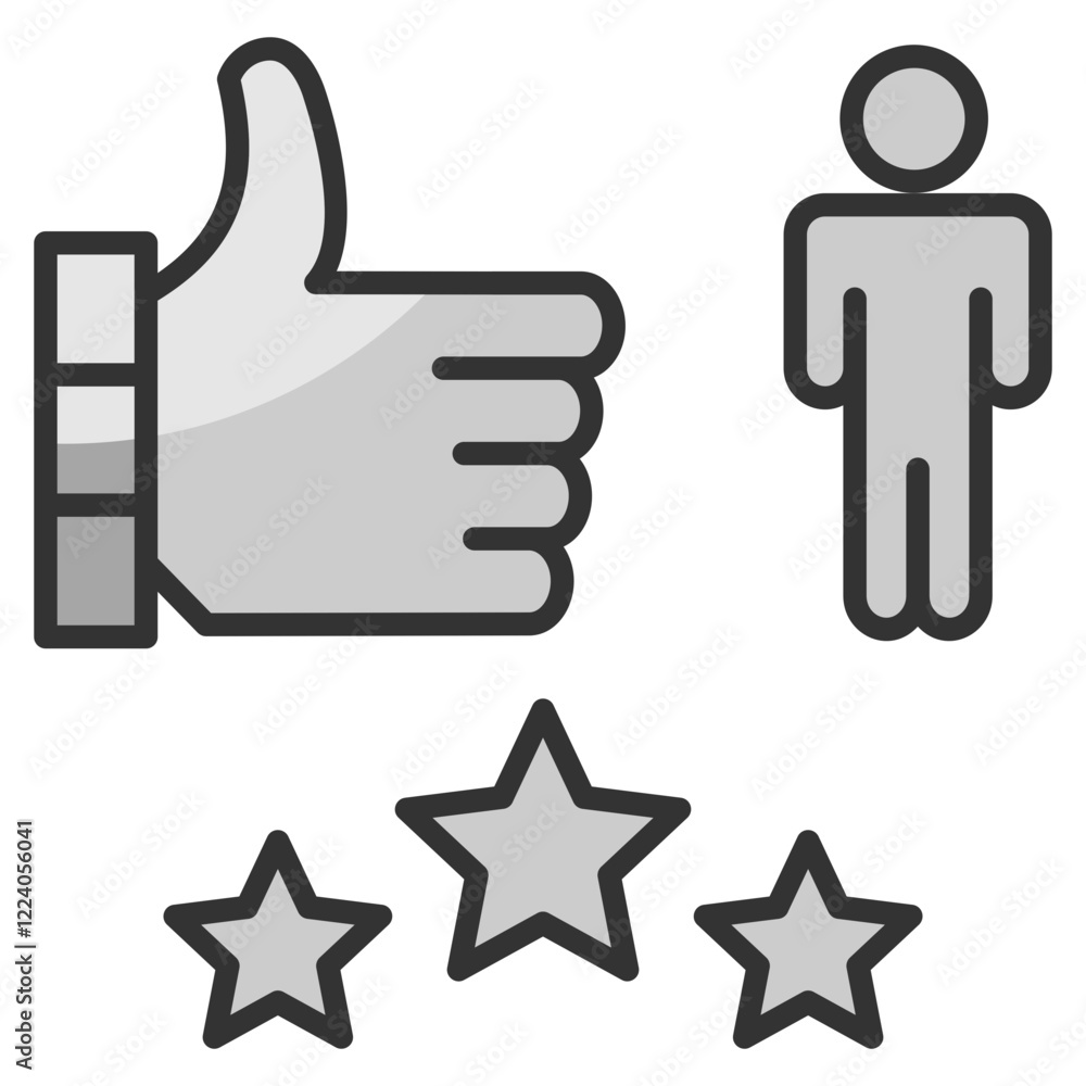 Thumbs Up Icon Element For Design Thumbs Up Icon Element For Design