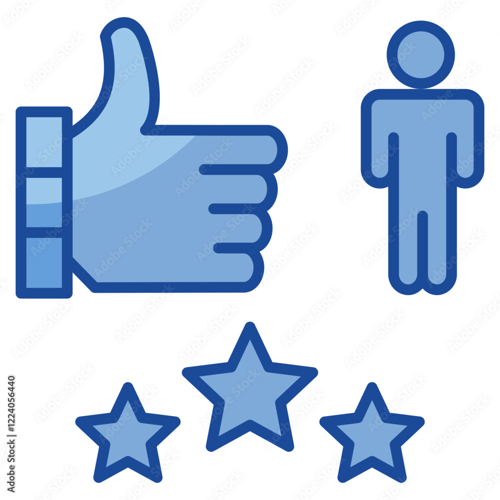 Thumbs Up Icon Element For Design Thumbs Up Icon Element For Design