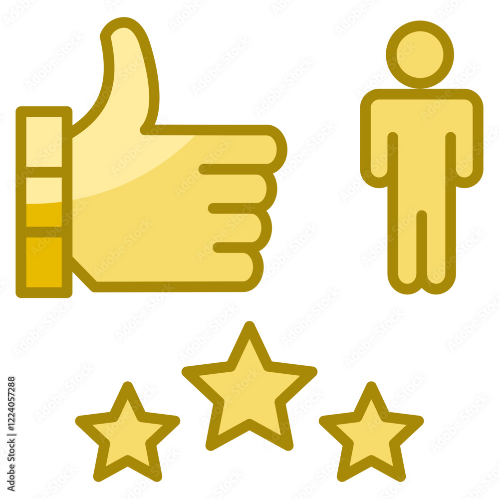 Thumbs Up Icon Element For Design Thumbs Up Icon Element For Design