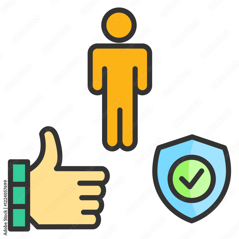 Reliability Icon Element For Design Reliability Icon Element For Design