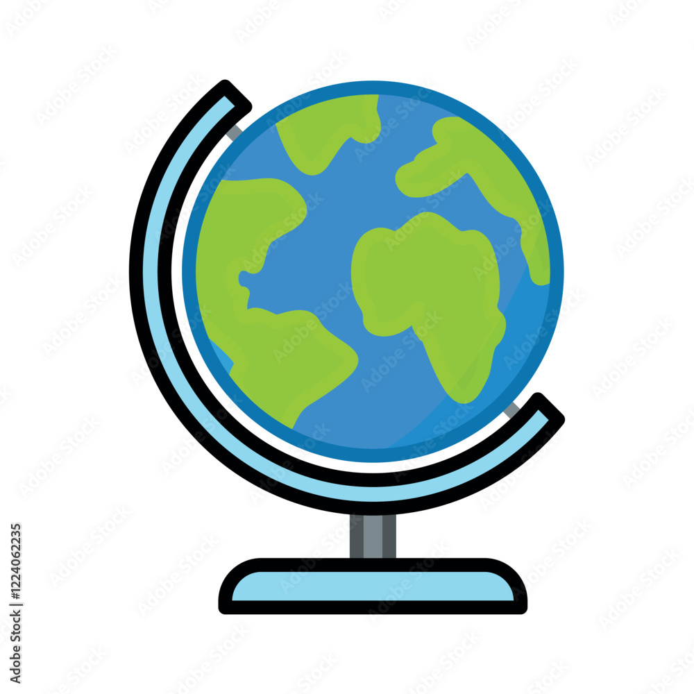 globe icon vector design template elegant style globe icon vector design template elegant style