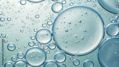 bubble under surface Material