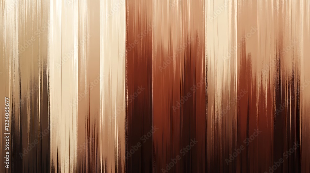 Abstract Brown and Beige Vertical Brushstrokes Abstract Brown and Beige Vertical Brushstrokes