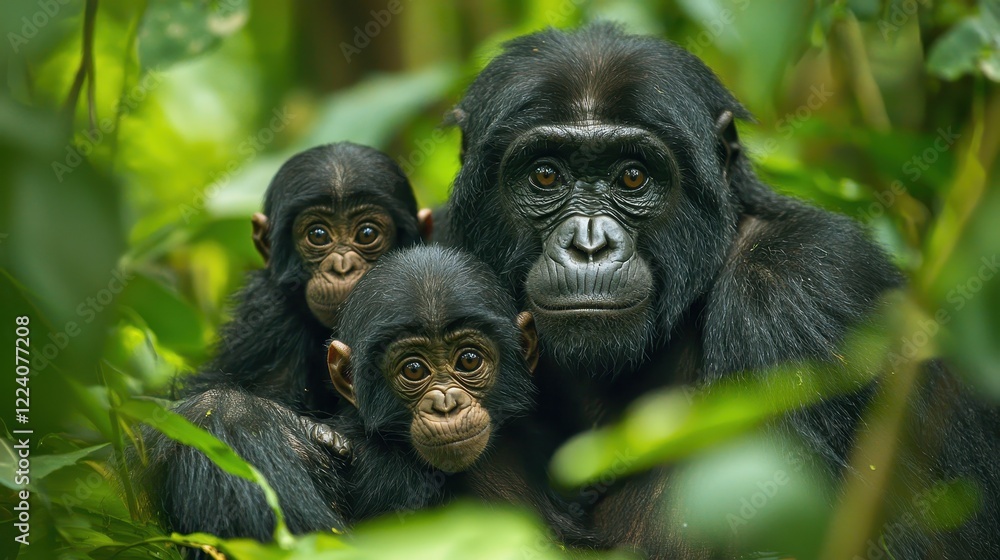 Naklejka premium Utilizing Satellite Imagery for Wildlife Conservation