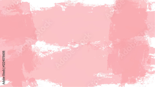 Abstract pink watercolor background.Hand painted watercolor. vector