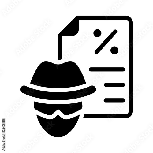 Tax Fraud Icon
