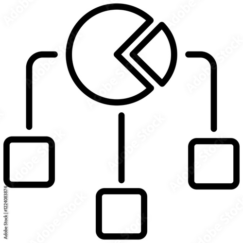 Allocation Outline Icon