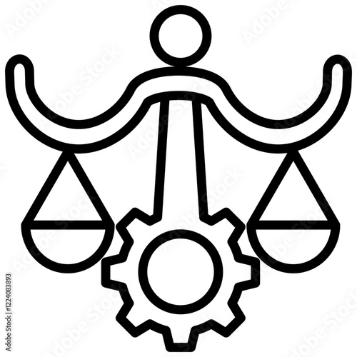 Balance Outline Icon
