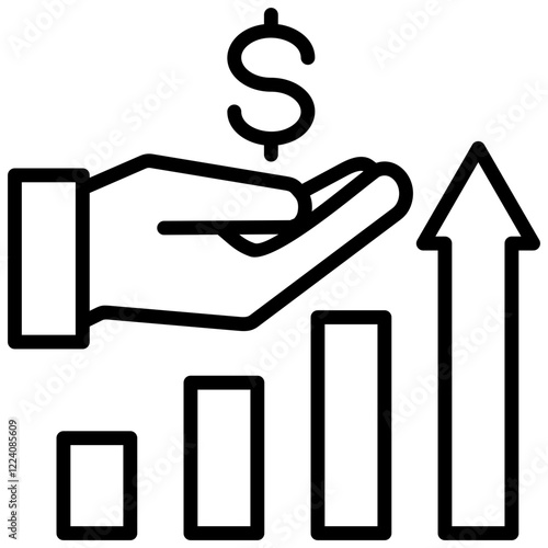 Profit Outline Icon