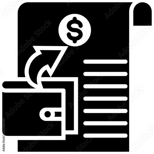 Expenditure Glyph Icon