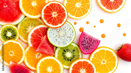 citrus fruit background