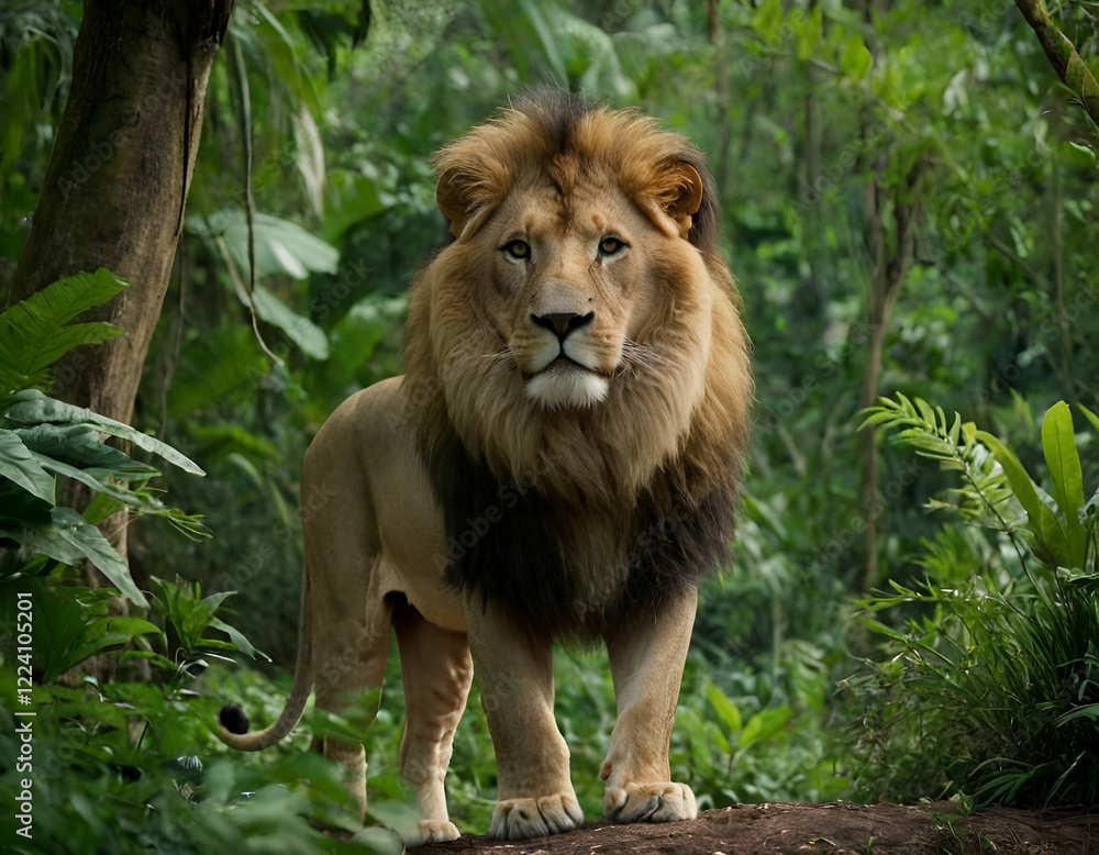 Lion the king of jungle Lion the king of jungle