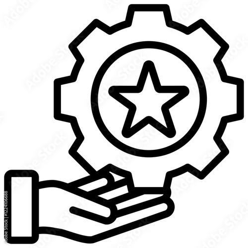 Specialized Service Outline Icon