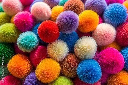 Colorful Fluffy Balls