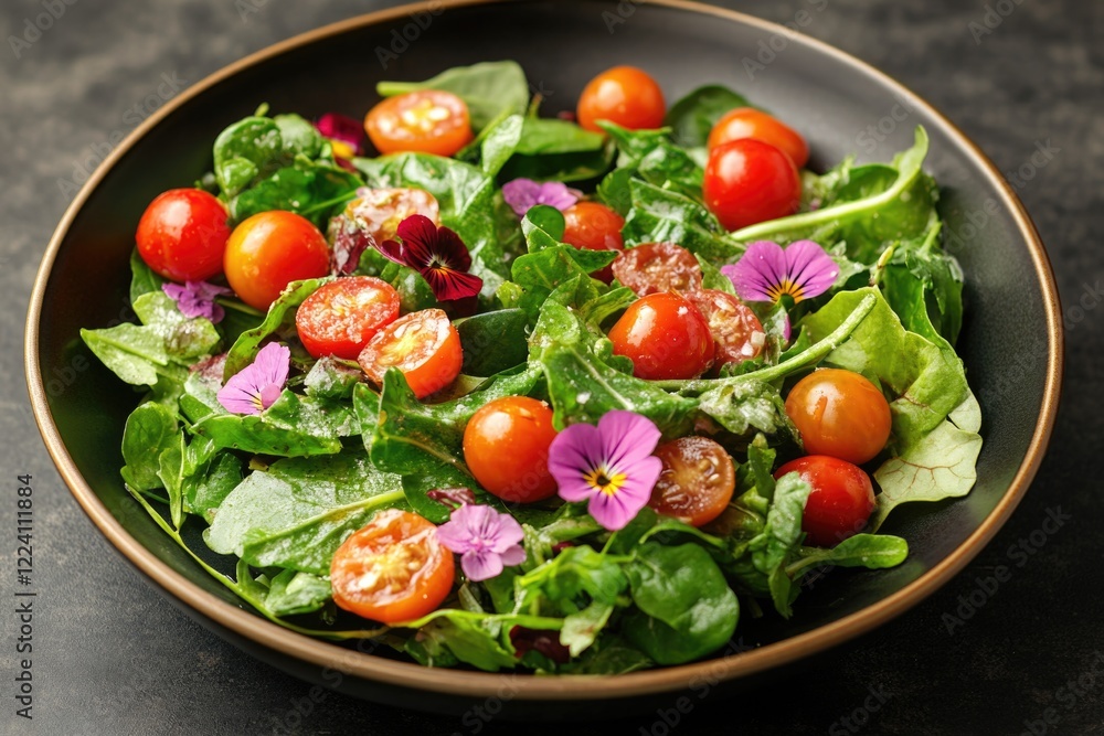 Vibrant Spinach and Tomato Salad Vibrant Spinach and Tomato Salad