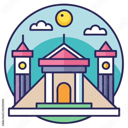 art gallery icon design