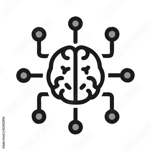 artificial intelligence icon design