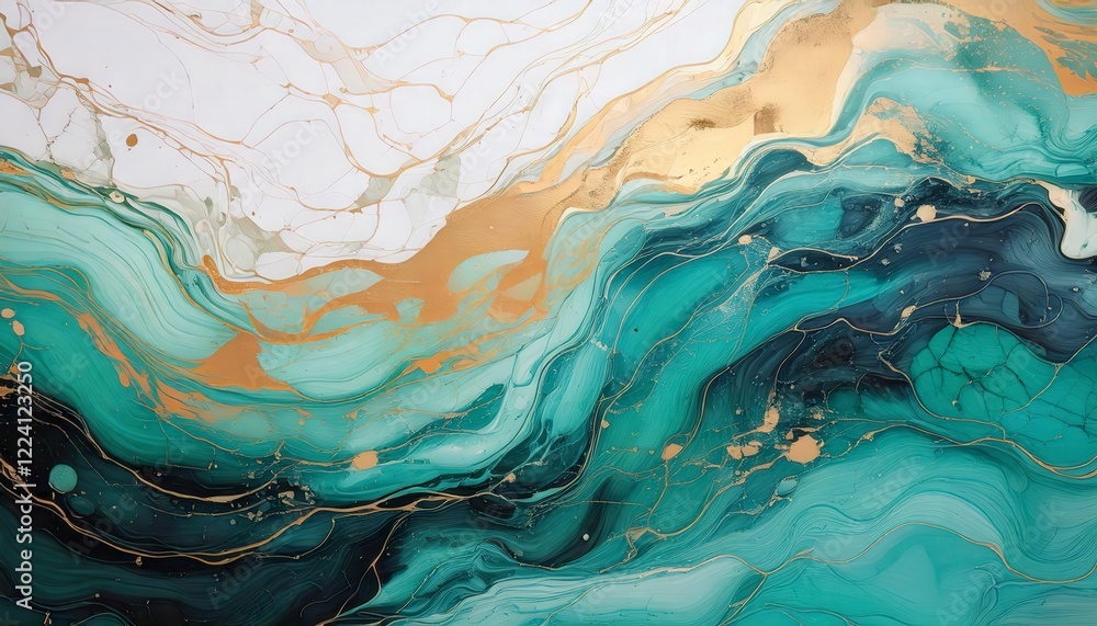 Obraz premium A Vibrant Abstract Background Wallpaper