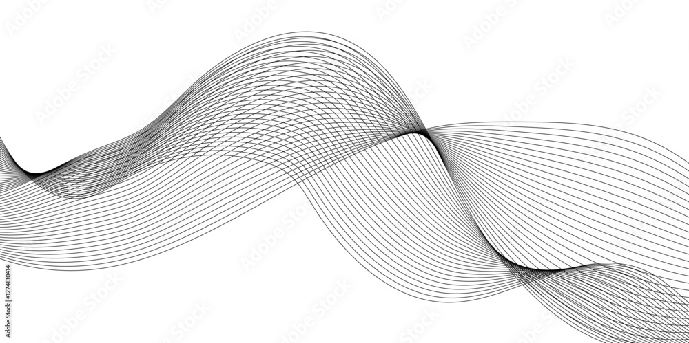modern and luxury abstract pattern of geometric curved wave lines, Wavy Lines Minimalist Vector Illustration geometric abstract patterns, modern background with grey wavy lines and particles. modern and luxury abstract pattern of geometric curved wave lines, Wavy Lines Minimalist Vector Illustration geometric abstract patterns, modern background with grey wavy lines and particles.