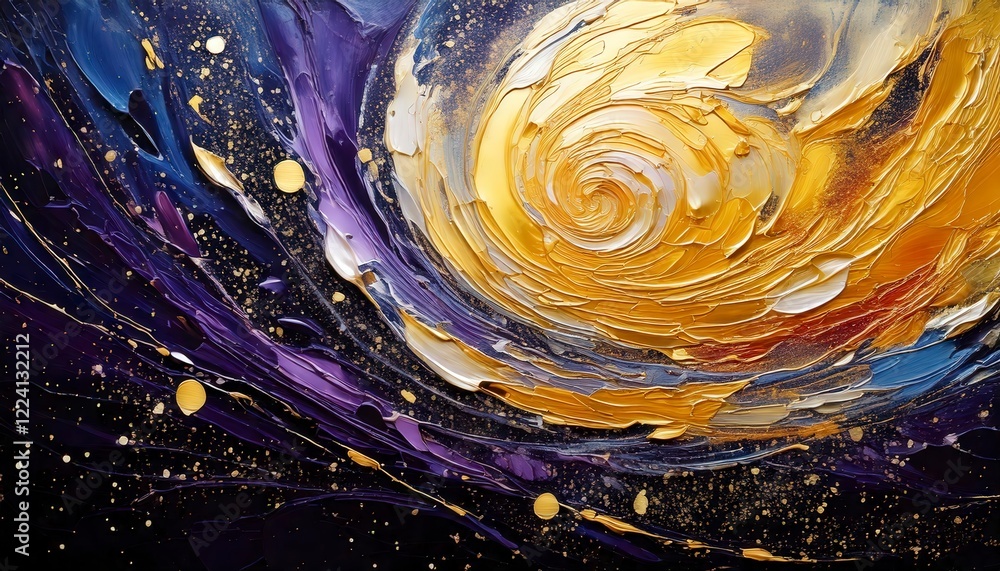 Fototapeta premium A Vibrant Abstract Background Wallpaper